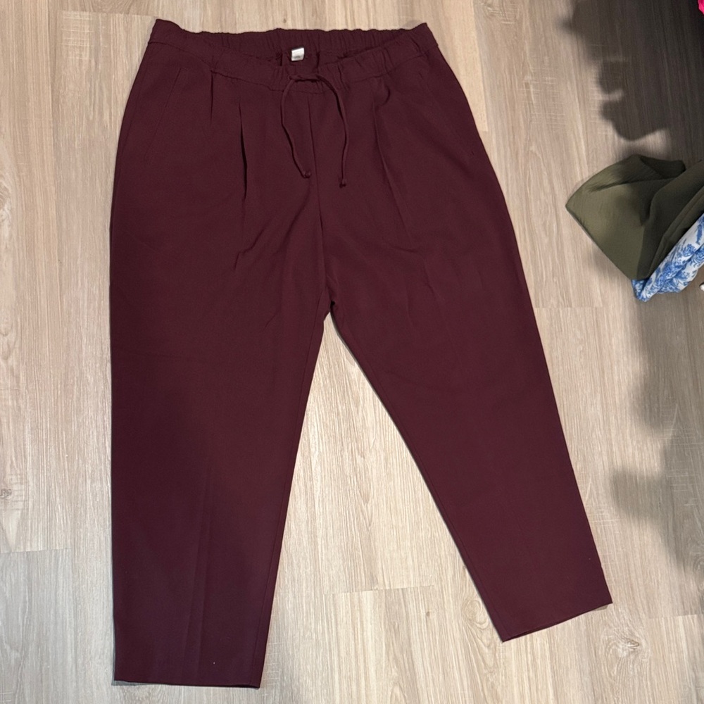 Burgundy Pants